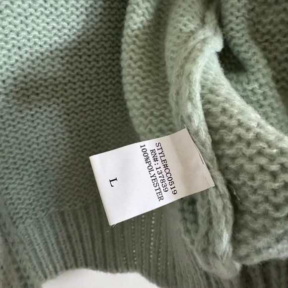 Luna Ivy chunky flower cardigan - Picture 4 of 5